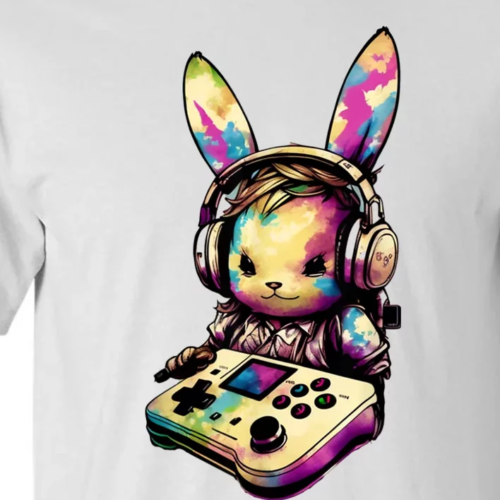 Easter Day Gamer Video Game Controller Bunny Tall T-Shirt