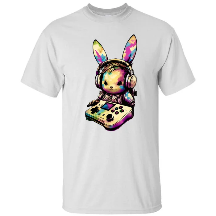 Easter Day Gamer Video Game Controller Bunny Tall T-Shirt