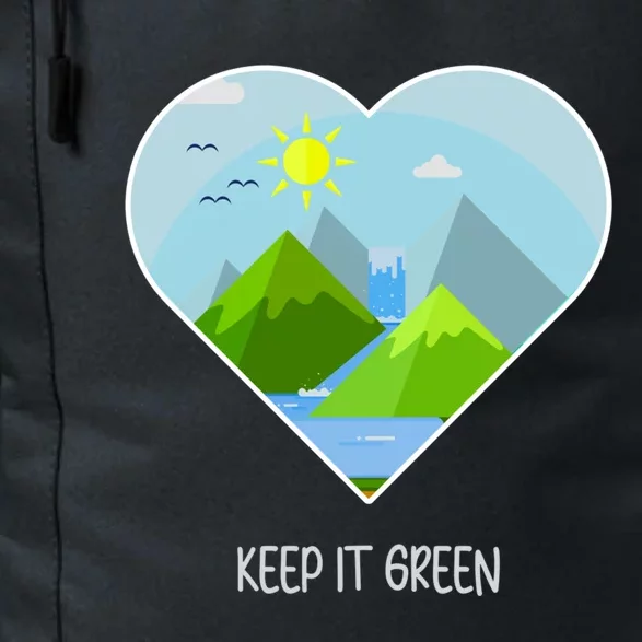 Earth Day Gift Keep It Green Save Planet Funny Gift Daily Commute Backpack