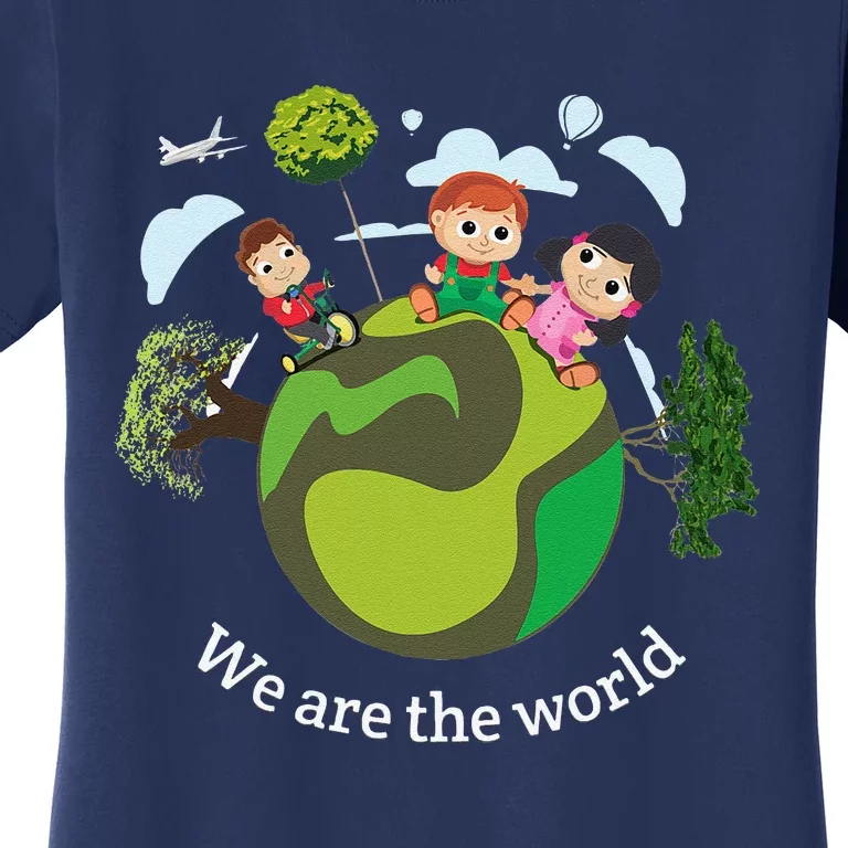 Earth Day Green Climate Change Planet Environmentalist Gift Women's T-Shirt