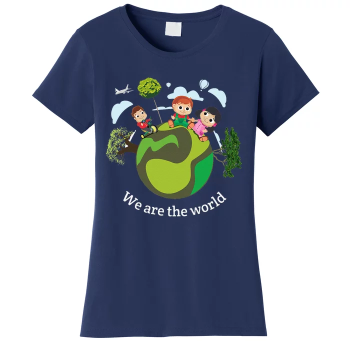 Earth Day Green Climate Change Planet Environmentalist Gift Women's T-Shirt