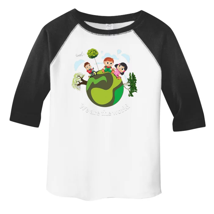 Earth Day Green Climate Change Planet Environmentalist Gift Toddler Fine Jersey T-Shirt