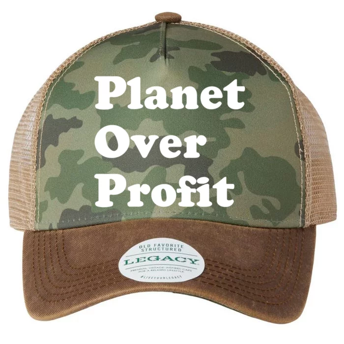 Earth Day Gift Planet Over Profit Gift Legacy Tie Dye Trucker Hat