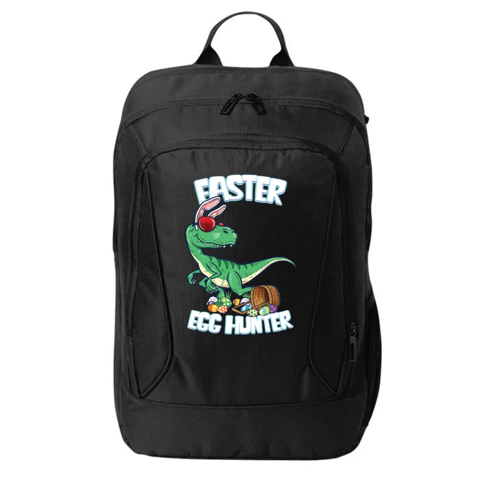 Easter Dinosaur Great Gift Egg Hunter Bunny Ears Velociraptor Cool Gift City Backpack