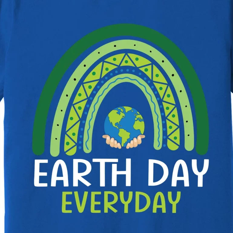 Earth Day Gift Teacher Earth Day Everyday Rainbow Earth Day Gift Premium T-Shirt