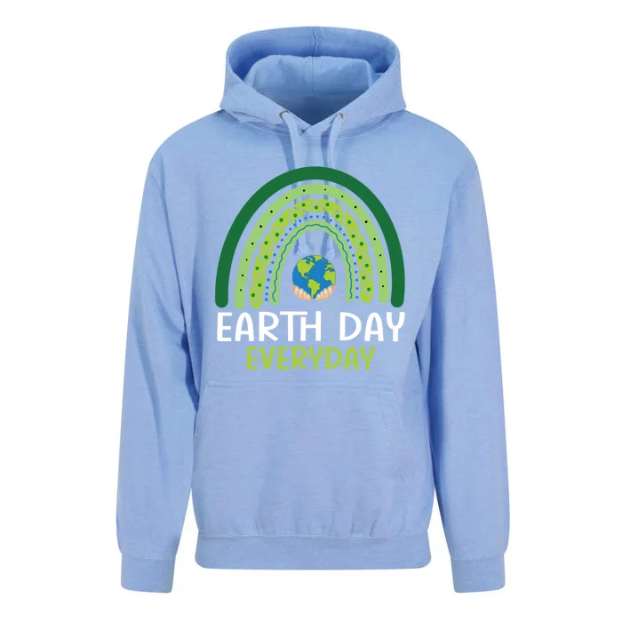 Earth Day Gift Teacher Earth Day Everyday Rainbow Earth Day Gift Unisex Surf Hoodie