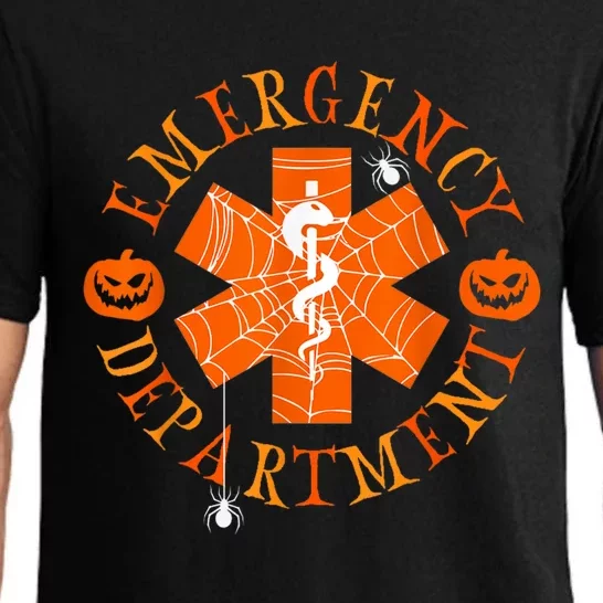 Emergency Department Halloween Emergency Room Nursing Nurse Pajama Set