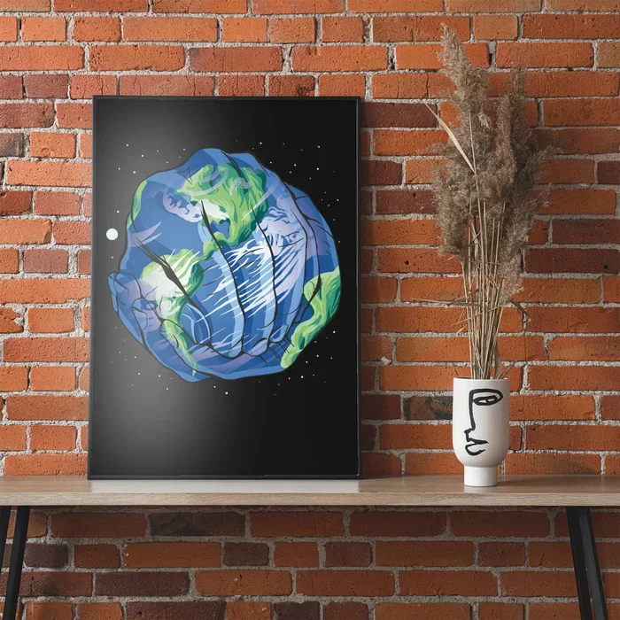 Earth Day Hands Poster