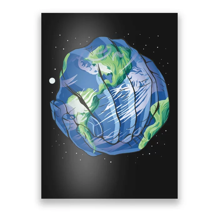 Earth Day Hands Poster