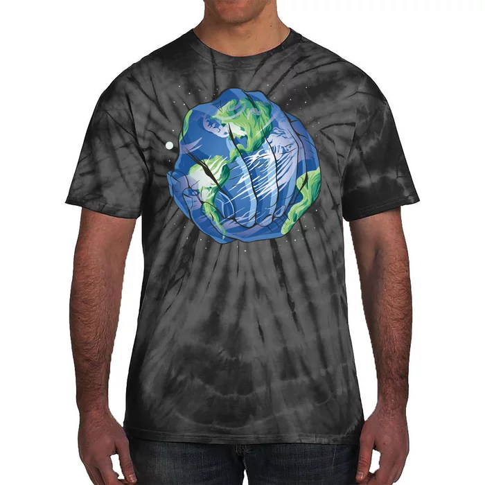 Earth Day Hands Tie-Dye T-Shirt