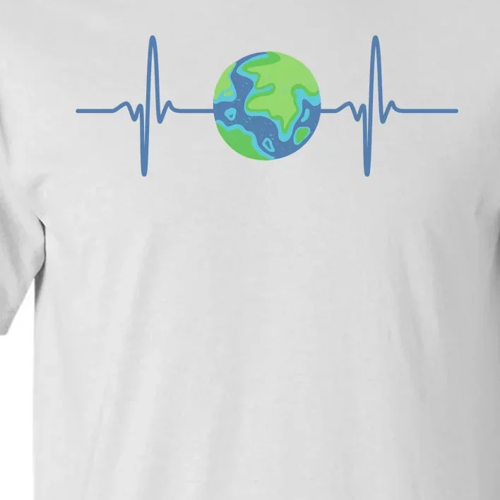 Earth Day Heartbeat Tall T-Shirt