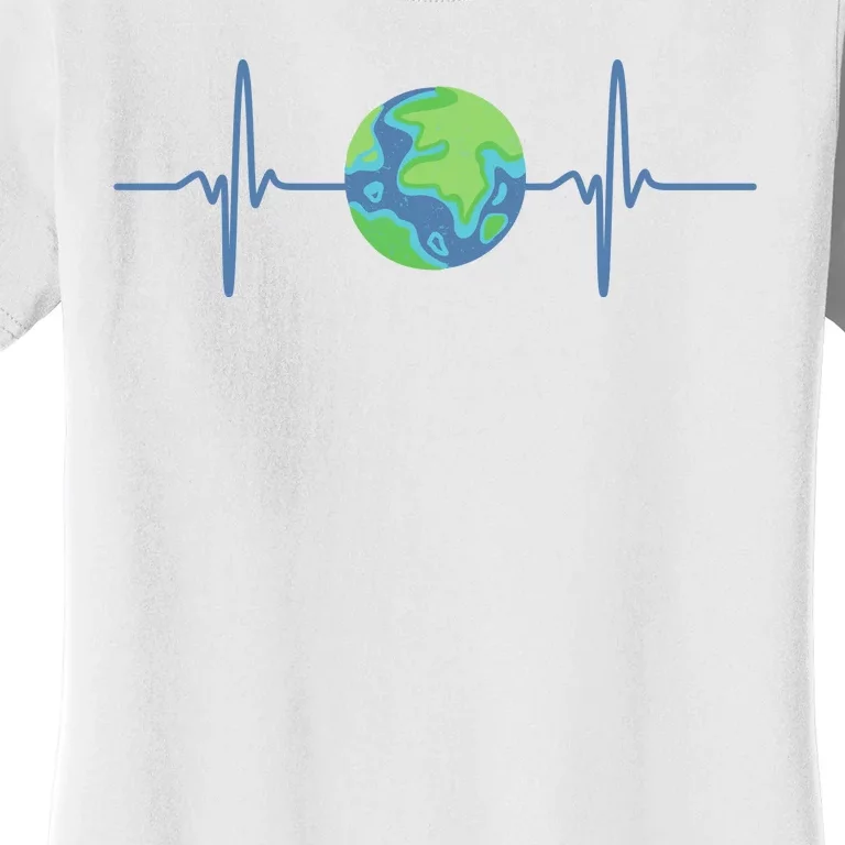 Earth Day Heartbeat Women's T-Shirt