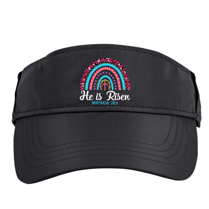 Easter Day He is Risen Easter Love Religious Adult Drive Performance Visor