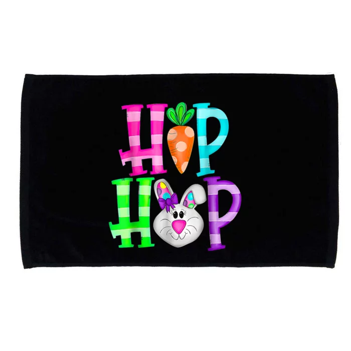 Easter Day Hip Hop Cute Bunny Funny Rabbit Microfiber Hand Towel