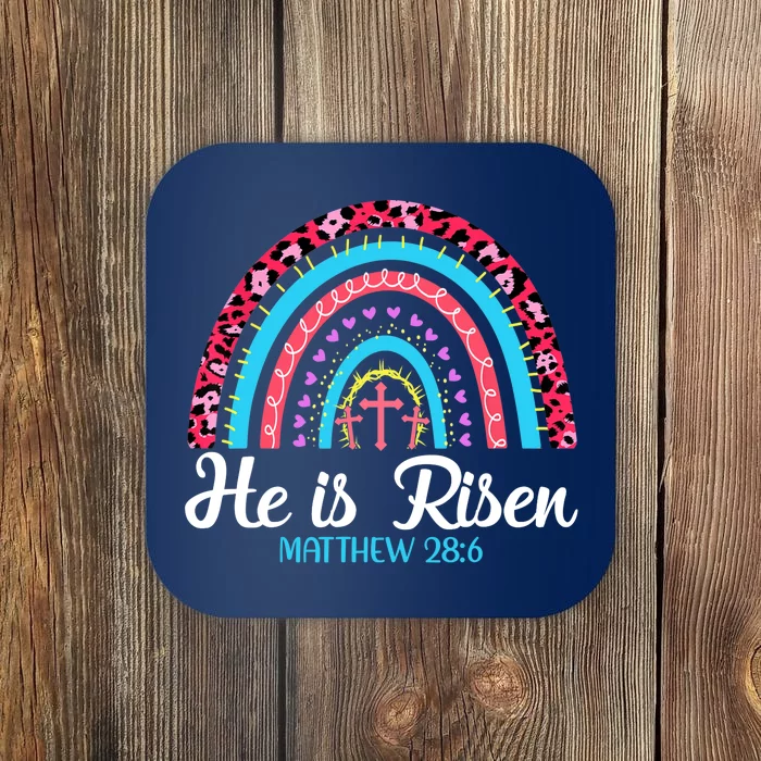 Easter Day He is Risen Easter Love Religious Coaster