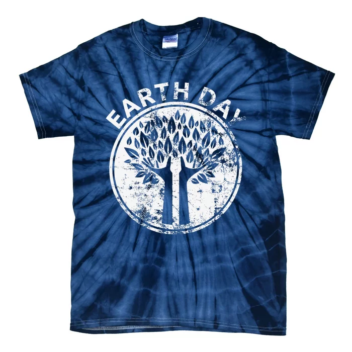 EARTH DAY Hands Tree Lover Nature Planet Science Tie-Dye T-Shirt