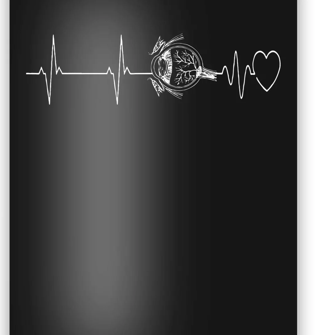 Eye Doctor Heartbeat Optometrist Ophthalmic Tech Optician Poster