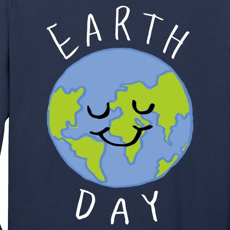 Earth Day Happy Planet Long Sleeve Shirt