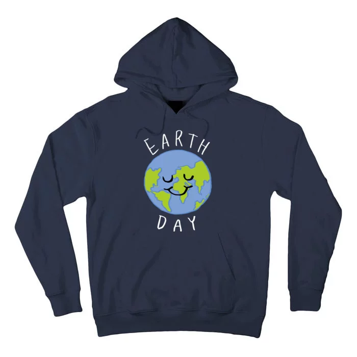 Earth Day Happy Planet Tall Hoodie