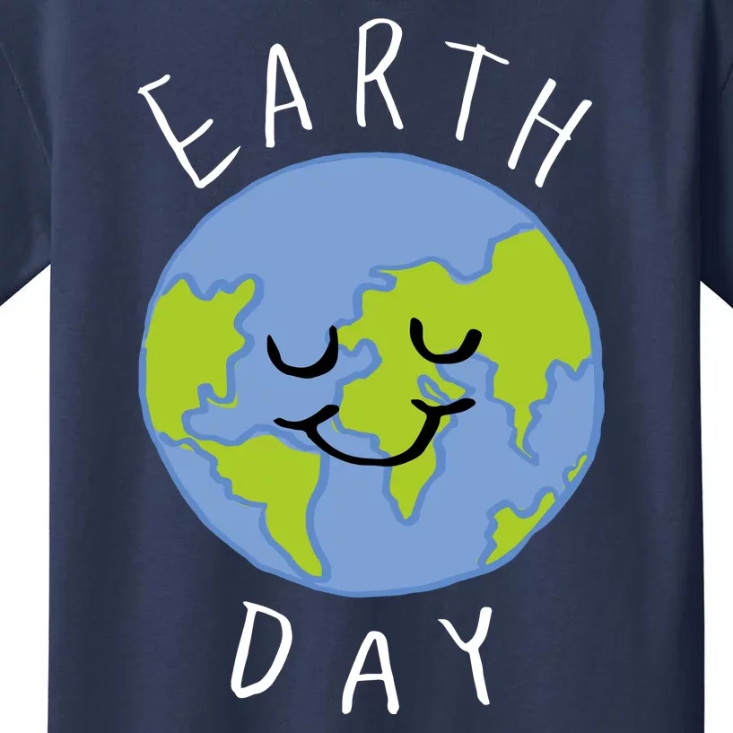 Earth Day Happy Planet Kids T-Shirt