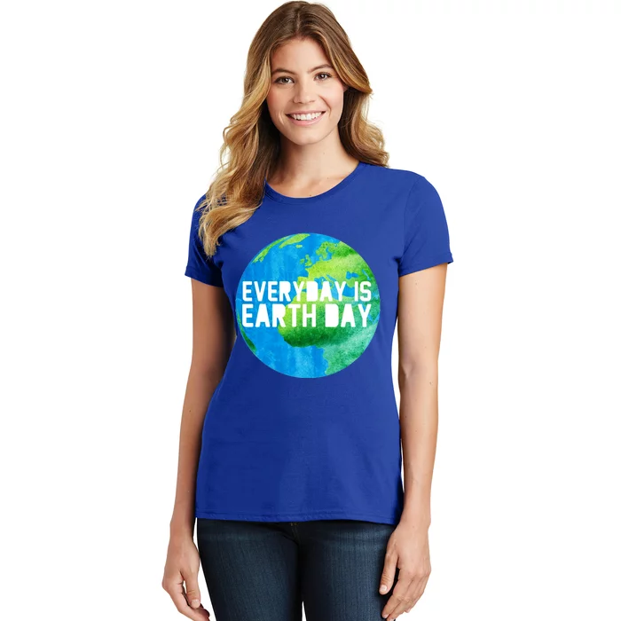 Every Day Is Earth Day 1970 Environtal Green Gift Women's T-Shirt