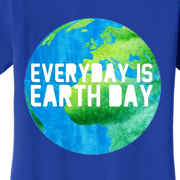 Every Day Is Earth Day 1970 Environtal Green Gift Women's T-Shirt