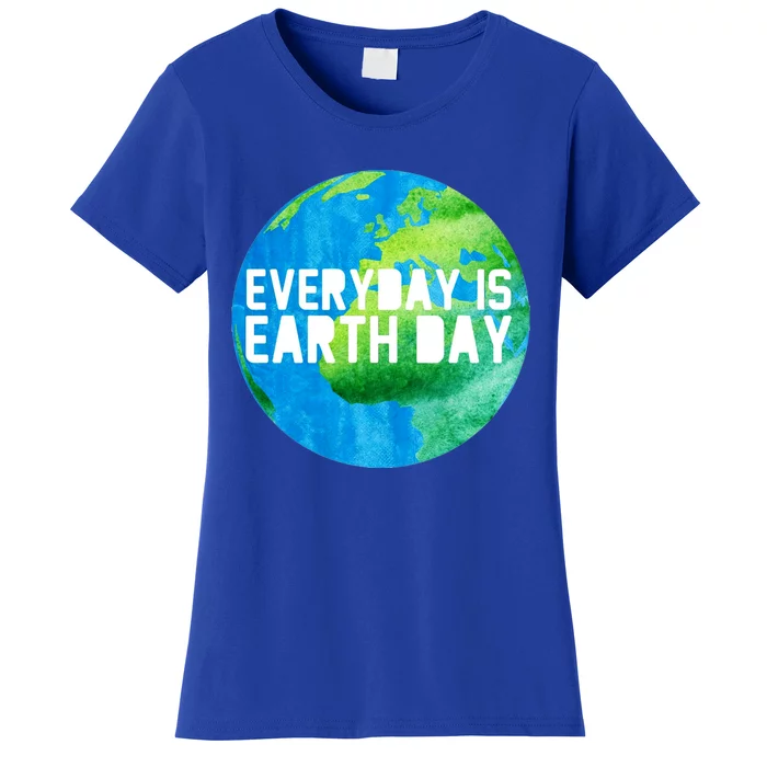 Every Day Is Earth Day 1970 Environtal Green Gift Women's T-Shirt