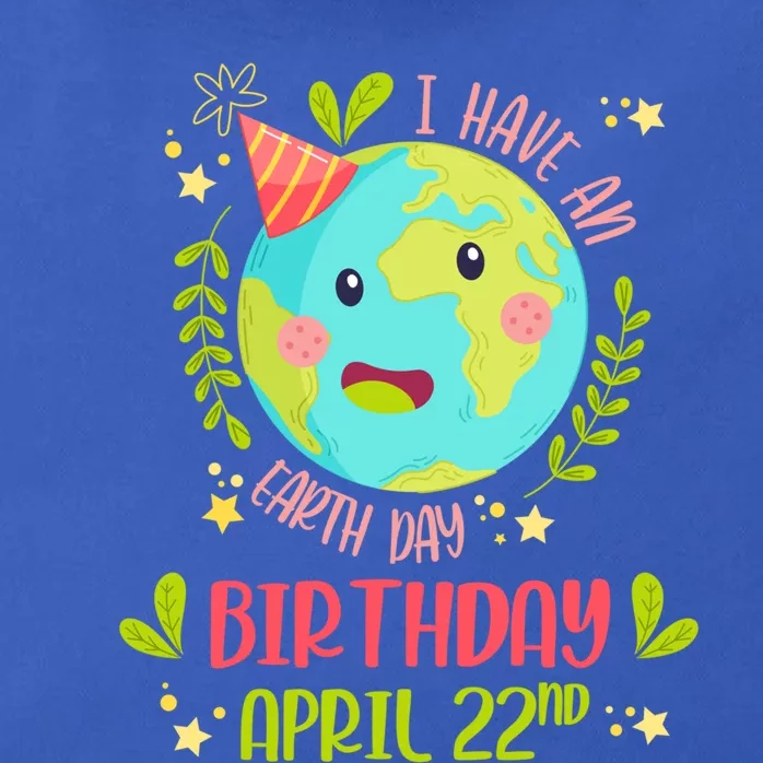 Earth Day Is My Birthday April 22nd Birthday Party Groovy Gift Zip Tote Bag