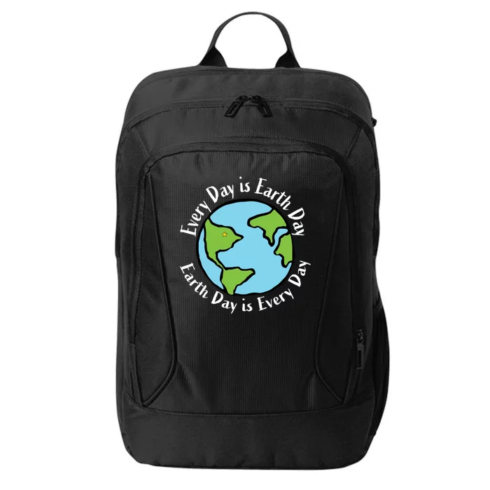 Every Day Is Earth Day World City Backpack