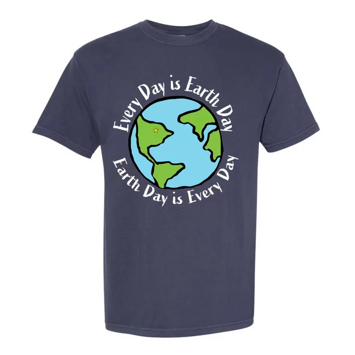 Every Day Is Earth Day World Garment-Dyed Heavyweight T-Shirt