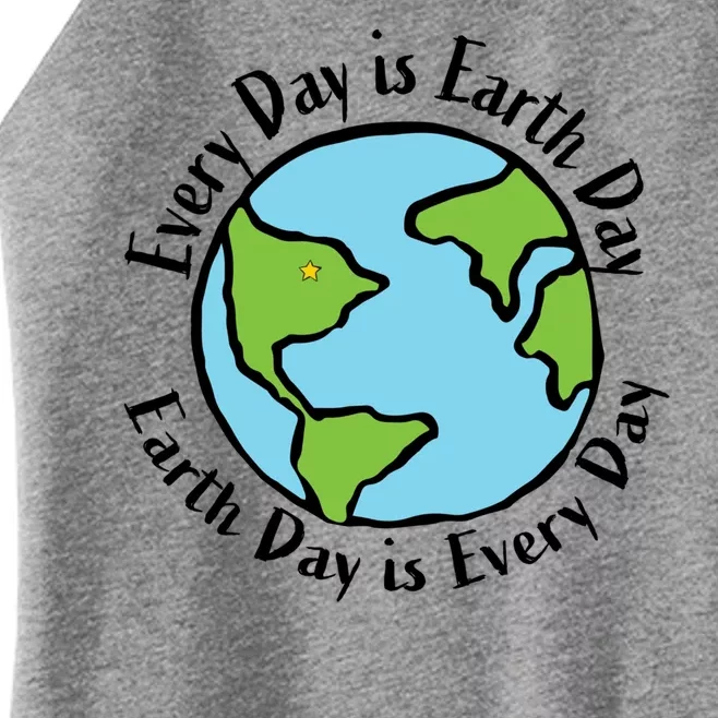 Every Day Is Earth Day World Women’s Perfect Tri Rocker Tank