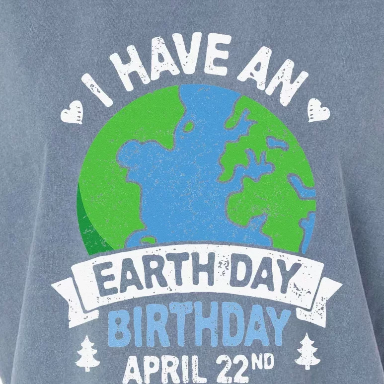 Earth Day Is My Birthday Pro Environment Party Garment-Dyed Women's Muscle Tee