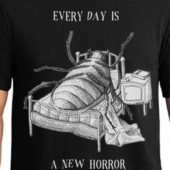 Every Day Is A New Horror Existential Literary Art Pajama Set