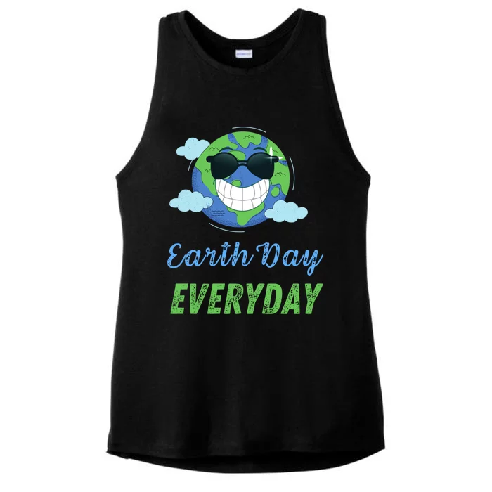 Earth Day Is Every Day 2020 Tee Gift Ladies Tri-Blend Wicking Tank