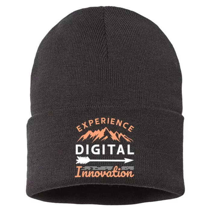 Experience Digital Innovation Sustainable Knit Beanie