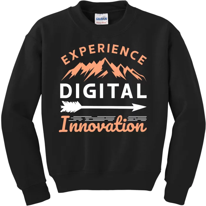 Experience Digital Innovation Kids Sweatshirt