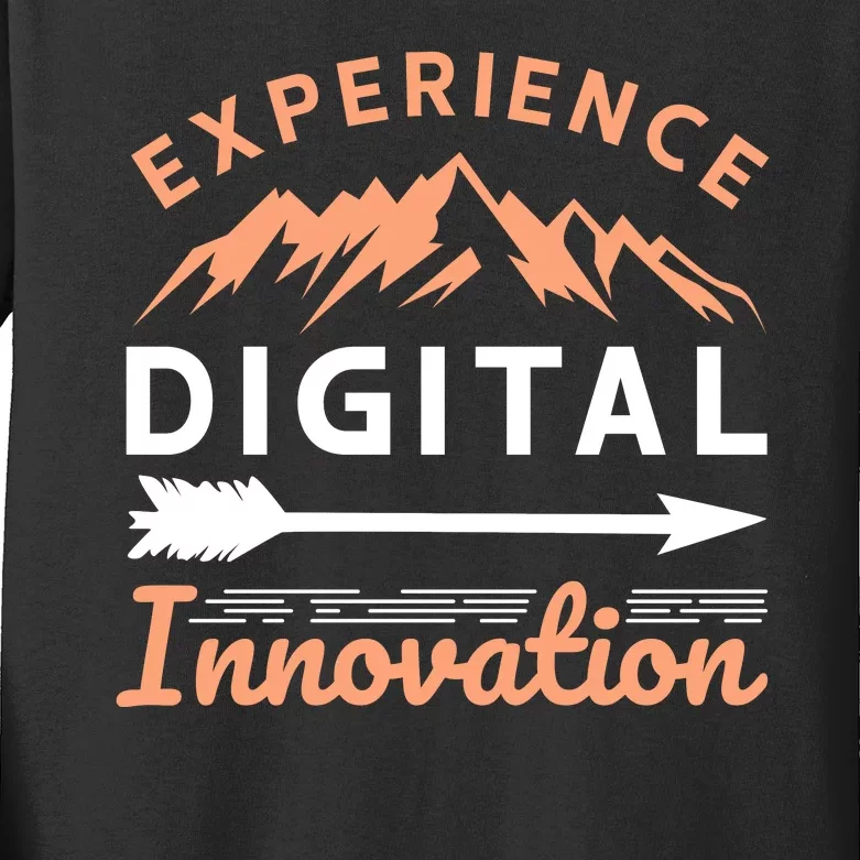 Experience Digital Innovation Kids Long Sleeve Shirt