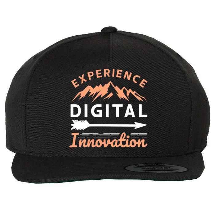 Experience Digital Innovation Wool Snapback Cap