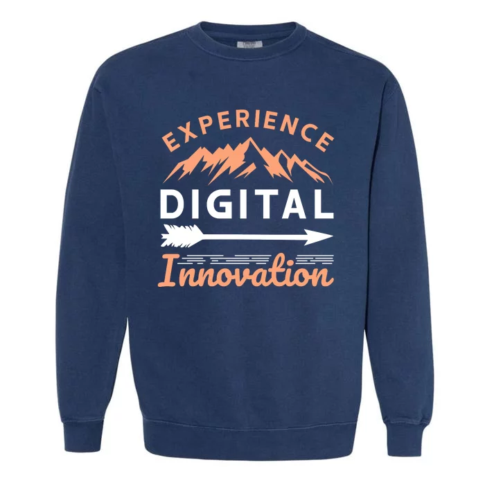 Experience Digital Innovation Garment-Dyed Sweatshirt