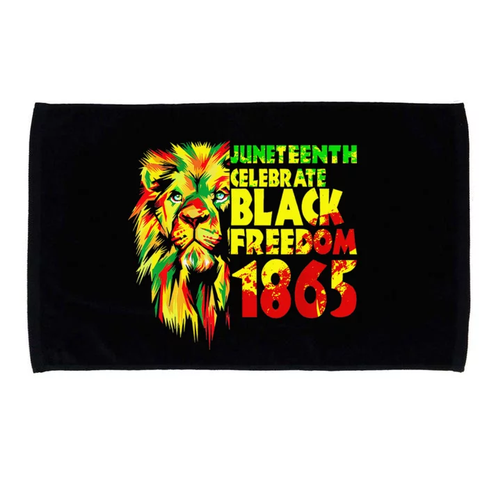 Emancipation Day is great with 1865 Juneteenth Celebrate day Microfiber Hand Towel