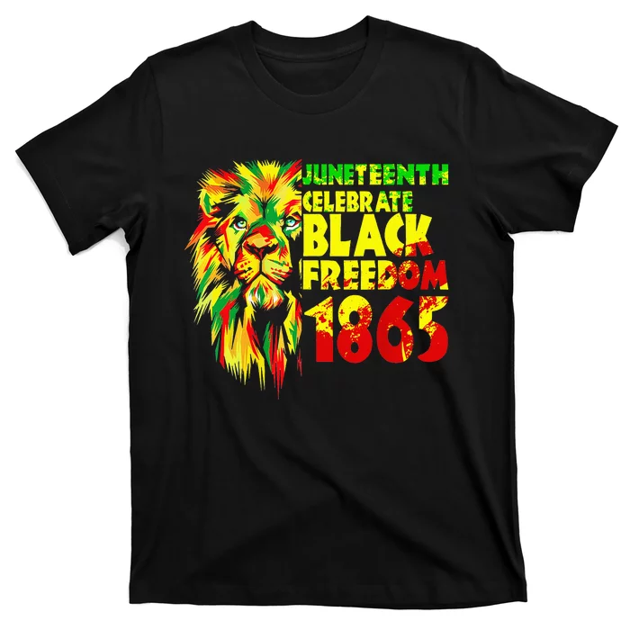 Emancipation Day Is Great With 1865 Juneteenth Celebrate Day T-Shirt