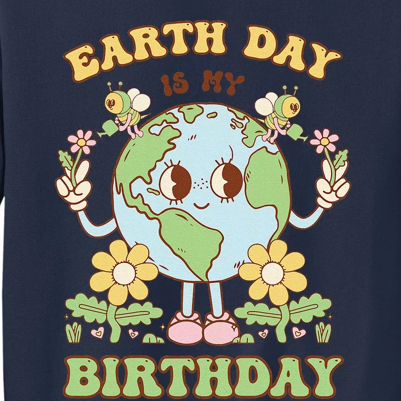 Earth Day Is My Birthday April 22nd Nature Conservation Sweatshirt