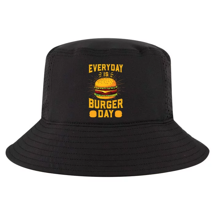 Every Day Is Burger Day BBQ Hamburger Fast Food Cool Comfort Performance Bucket Hat