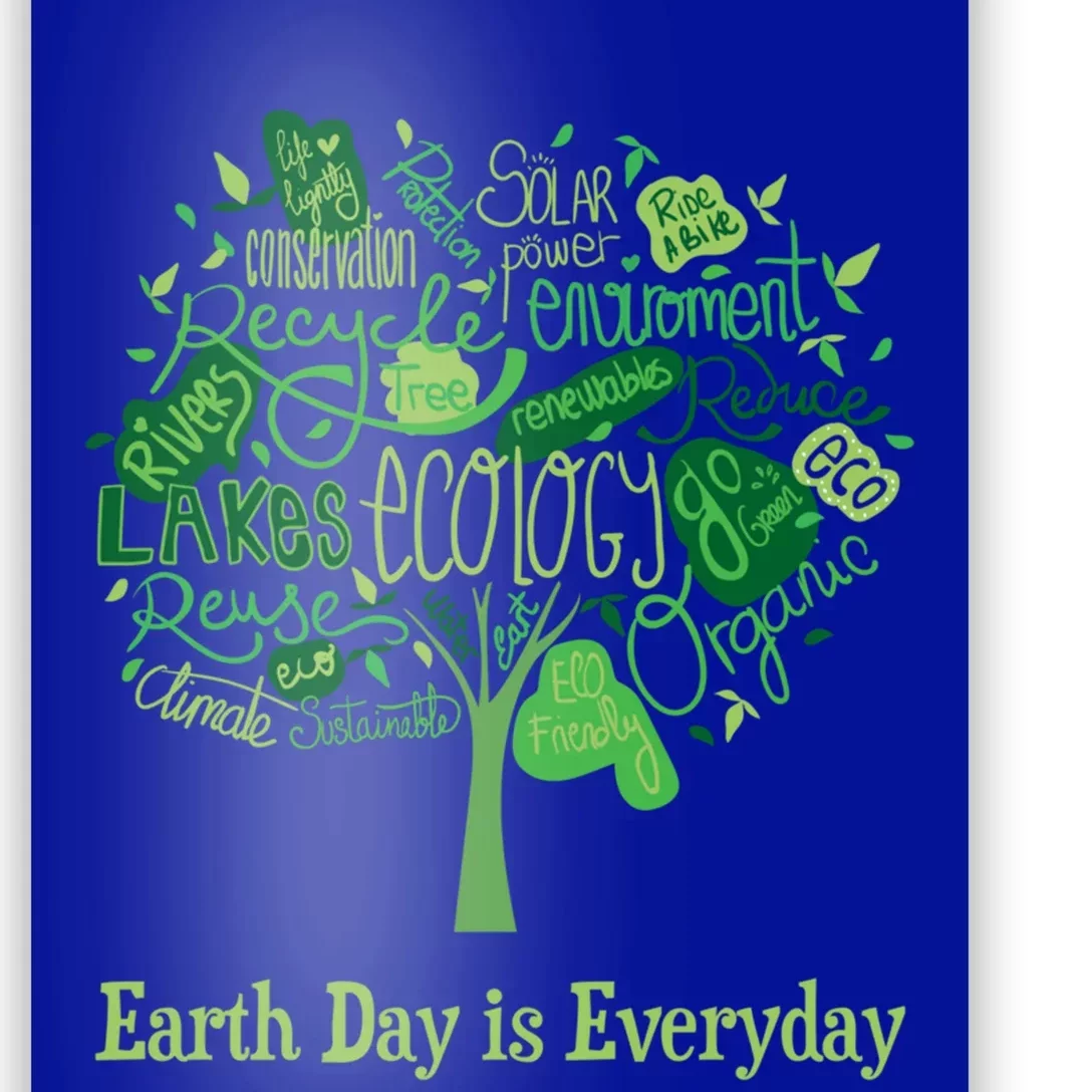 Earth Day Is Everyday Global Warming And Climate Graphic Gift Poster