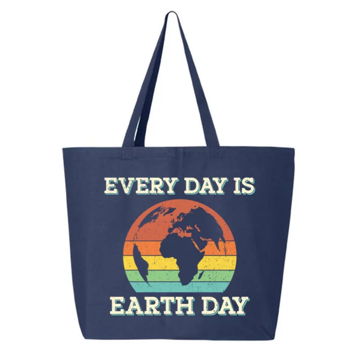 Every Day Is Earth Day Cute Gift 25L Jumbo Tote