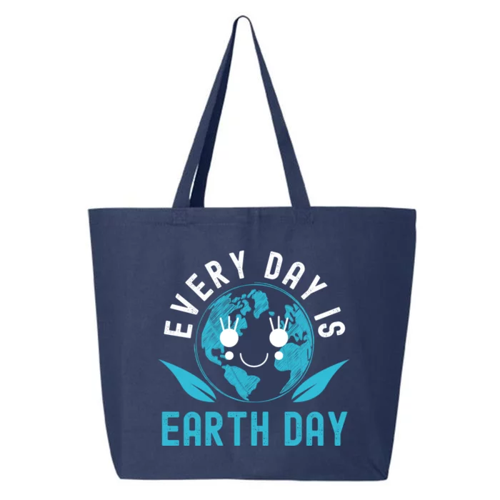 Every Day Is Earth Day Mother Earth Pro Environt Meaningful Gift 25L Jumbo Tote