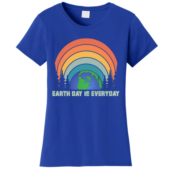 Earth Day Is Everyday Love Earth Save The Plant Mother Earth Gift Women's T-Shirt