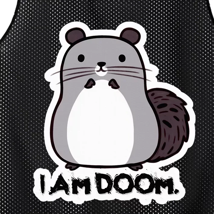 Ezekiel Darkbranch I Am Doom. Mesh Reversible Basketball Jersey Tank