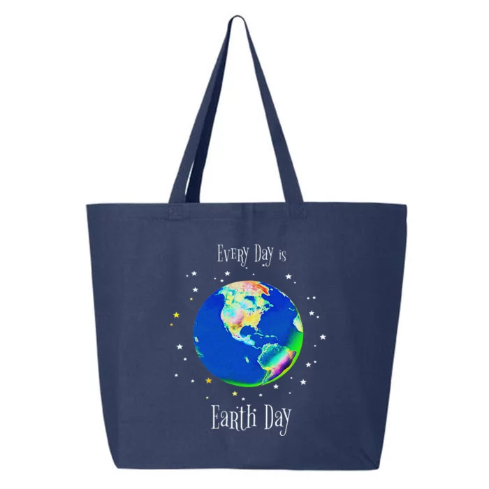 Every Day Is Earth Day Recycle Reuse Reduce 25L Jumbo Tote