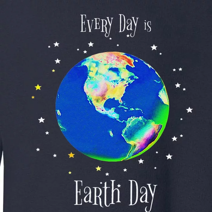 Every Day Is Earth Day Recycle Reuse Reduce Toddler Sweatshirt